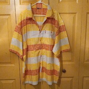 Vintage Men's Platinum Fubu Short Set, Fat Albert Design.
